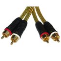 GOLD X RCA Audio Cable