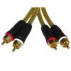 GOLD X RCA Audio Cable