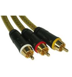 Gold X RCA Audio Video Cable