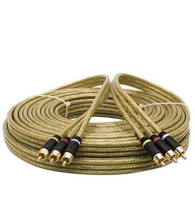 Gold X RCA Audio Video Cable