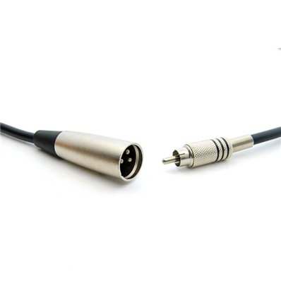 XLR 3P Male to RCA Male Cable