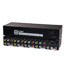 Audio Video Splitter 8way