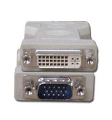DVI-A Female to VGA(DB15HD) Male Adapter 