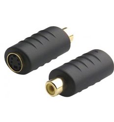 S-Video to RCA Adaptor F-F 