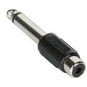 Mono 1/4  Plug to RCA Jack Adapter 
