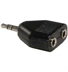 3.5mm Stereo Plug to Dual 3.5mm Stereo 