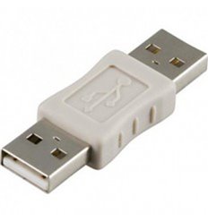 A Male to A Male USB Gender Changer 