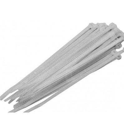 4inchCable Tie 18lbs Clear