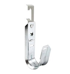 Multi-Function 1 5/16" Batwing J-Hook With Flange Clip 25pcs