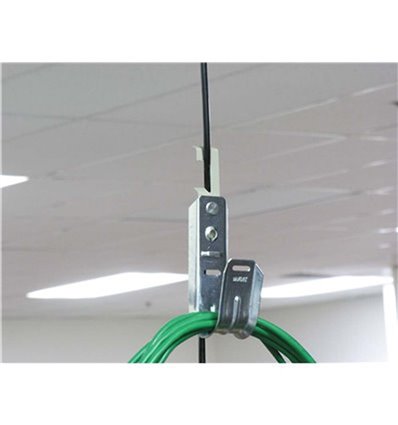 Multi-Function 3/4" Batwing J-Hook With Flange Clip 25pcs