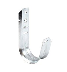 Universal 2" Wall Mount J-Hook 25pcs