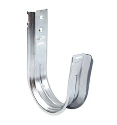 Universal 4" Wall Mount J-Hook 25pcs