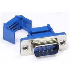 DB9 Male IDC Metal Shell Connector