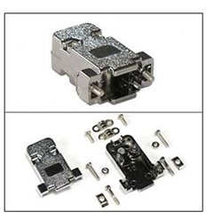 DB9 Metalized Plastic Hoods