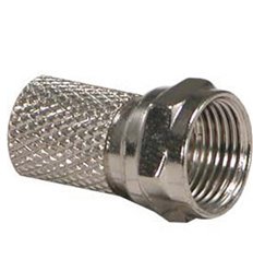 RG6 F Type Twist-on Connector