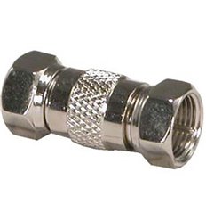 F Type Dual Male Inline Coupler