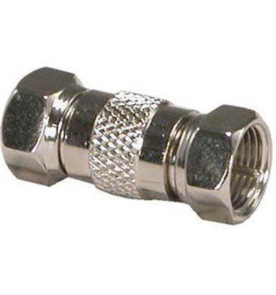 F Type Dual Male Inline Coupler