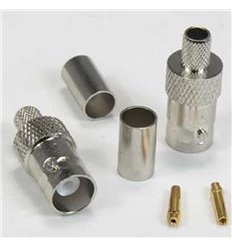 BNC Female Connector RG59 Crimp Type