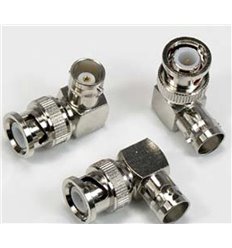 BNC Male/Female Right Angle Adapter