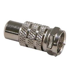 F-Type Male to RCA Jack Adapter