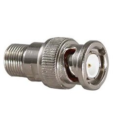 BNC Male To "F" Type Female Adapter