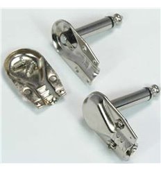 Quarter inch Mono Right Angle Guiter Plug