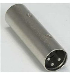 XLR Male/Male barrel Coupler