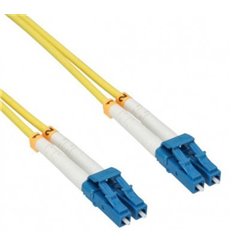 LC-LC Fiber Optic Plenum Single Mode Cable Duplex OS2 9/125 OFNP 2