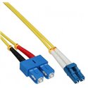 LC-SC Fiber Optic Plenum Single Mode Cable Duplex OS2 9/125 OFNP LC-SC Fiber Optic Plenum Single Mode Cable Duplex OS2 9/125 OFNP