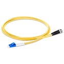 SC-SC Fiber Optic Plenum Single Mode Cable Duplex OS2 9/125 OFNP SC-SC Fiber Optic Plenum Single Mode Cable Duplex OS2 9/125 OFNP