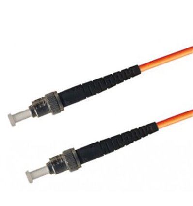 ST-ST Simplex Fiber Optic Multimode Cable OM1 62.5/125