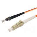 LC-ST Simplex Fiber Optic Multimode Cable OM2 50/125
