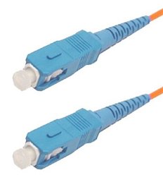 SC-SC Simplex Fiber Optic Multimode Cable OM2 50/125