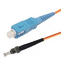 SC-ST Simplex Fiber Optic Multimode Cable OM2 50/125