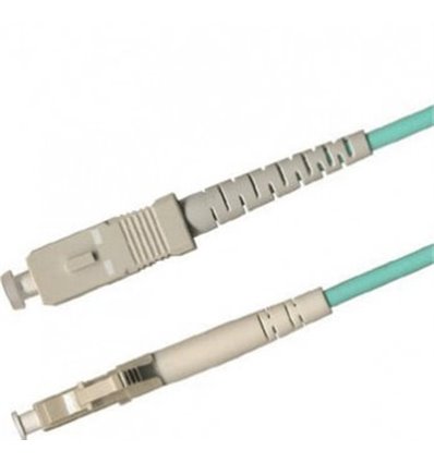 LC-SC Simplex Fiber Optic Multimode Cable OM3 50/125