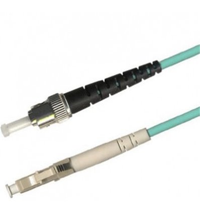 LC-ST Simplex Fiber Optic Multimode Cable OM3 50/125