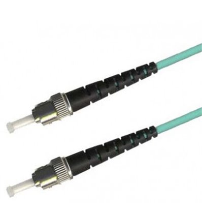 ST-ST Simplex Fiber Optic Multimode Cable OM3 50/125