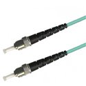 ST-ST Simplex Fiber Optic Multimode Cable OM3 50/125