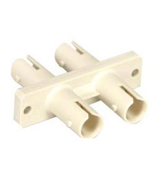 ST-ST Multimode Duplex Fiber Optic Adapter