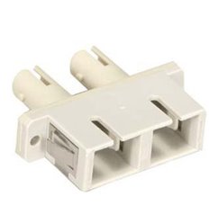 ST-SC Multimode Duplex Optic Adapter