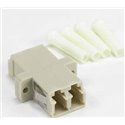 LC-LC Multimode Duplex Optic Adapter