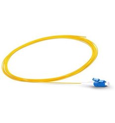 LC UPC Simplex OS2 Single Mode OFNR 0.9mm Fiber Optic Pigtail 2