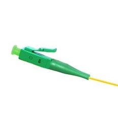 LC APC Simplex OS2 Single Mode OFNR 0.9mm Fiber Optic Pigtail