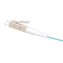LC UPC Simplex OM3 Multimode OFNR 0.9mm Fiber Optic Pigtail
