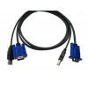 15Ft KVM USB Cable M/M
