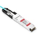 5m Generic Compatible 40G QSFP+ to 4 Duplex LC Breakout Active Optical Cable