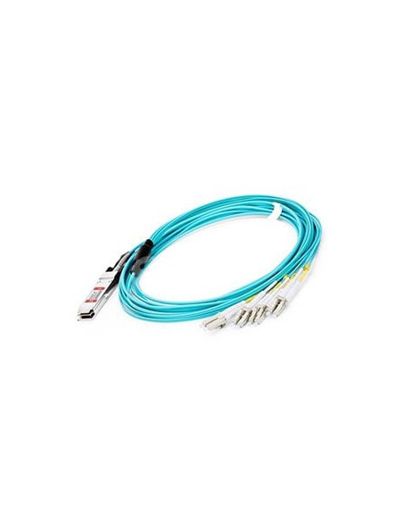 30m Generic Compatible 40G QSFP+ to 4 Duplex LC Breakout Active Optical Cable 30m Generic Compatible 40G QSFP+ to 4 Duplex LC Breakout Active Optical Cable