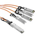 25m Brocade 40G-QSFP-4SFP-AOC-2501 Compatible 40G QSFP+ to 4x10G SFP+ Breakout Active Optical Cable 25m Brocade 40G-QSFP-4SFP-AOC-2501 Compatible 40G QSFP+ to 4x10G SFP+ Breakout Active Optical Cable