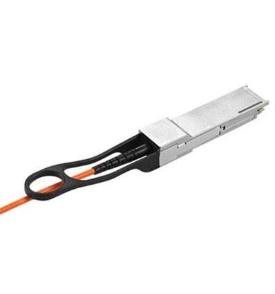 25m Dell CBL-QSFP-4X10G-AOC25M Compatible 40G QSFP+ to 4x10G SFP+ Breakout Active Optical Cable