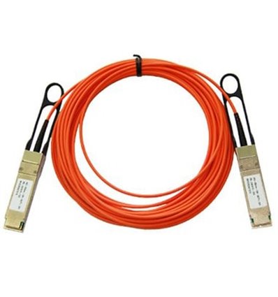 Active Optical Cable Compatible with OEM PN# QSFP-H40G-AOC15M 15m QSFP to QSFP Brute Networks QSFP-H40G-AOC15M-BN